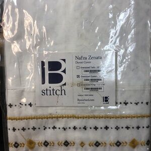 Byourbed B Stitch Nafza Zenata duvet cover oversize Queen 94x98